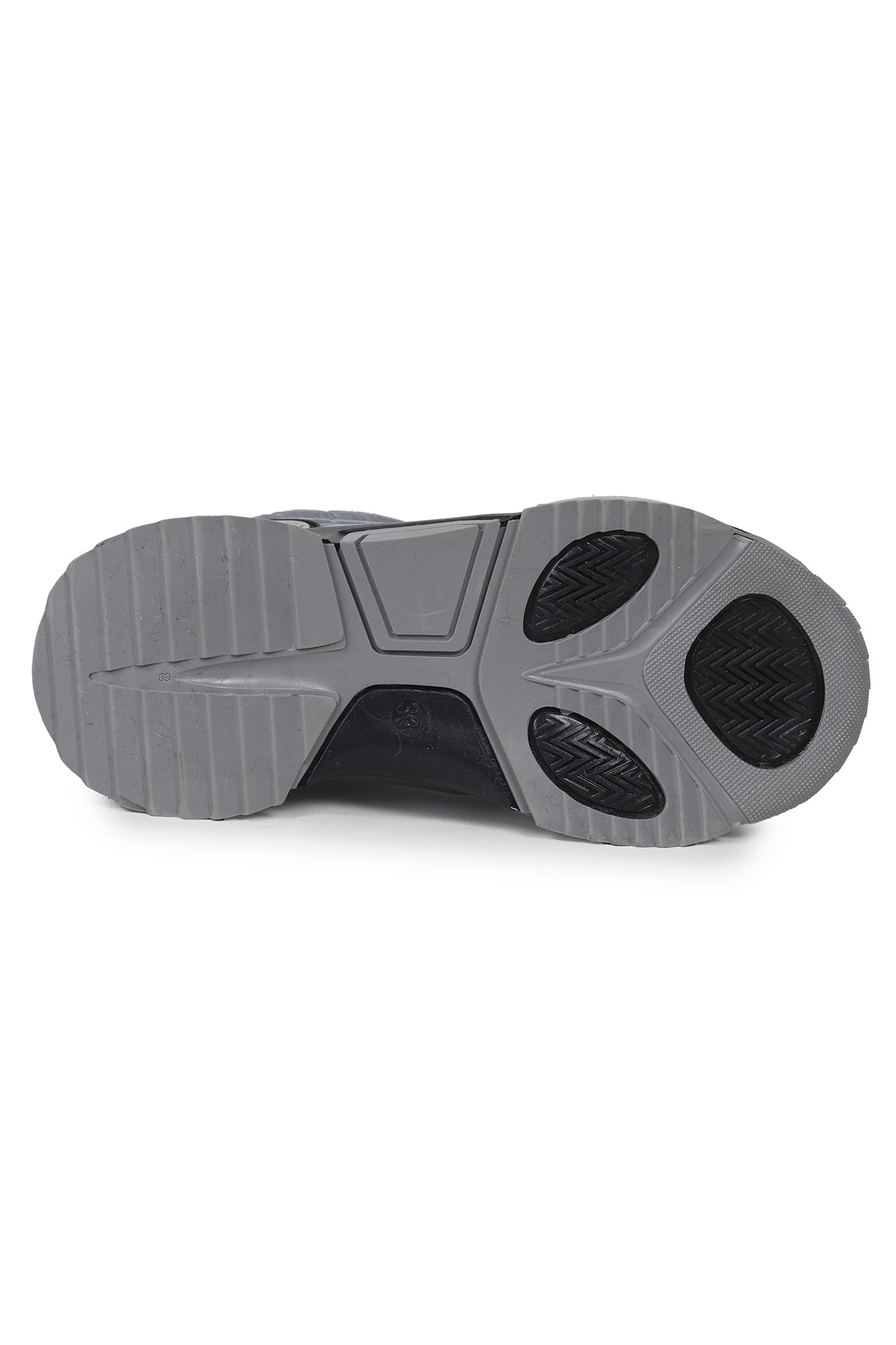 Sumo Fermuarlı Erkek Çocuk Kar Botu Füme - Siyah - Görsel 8