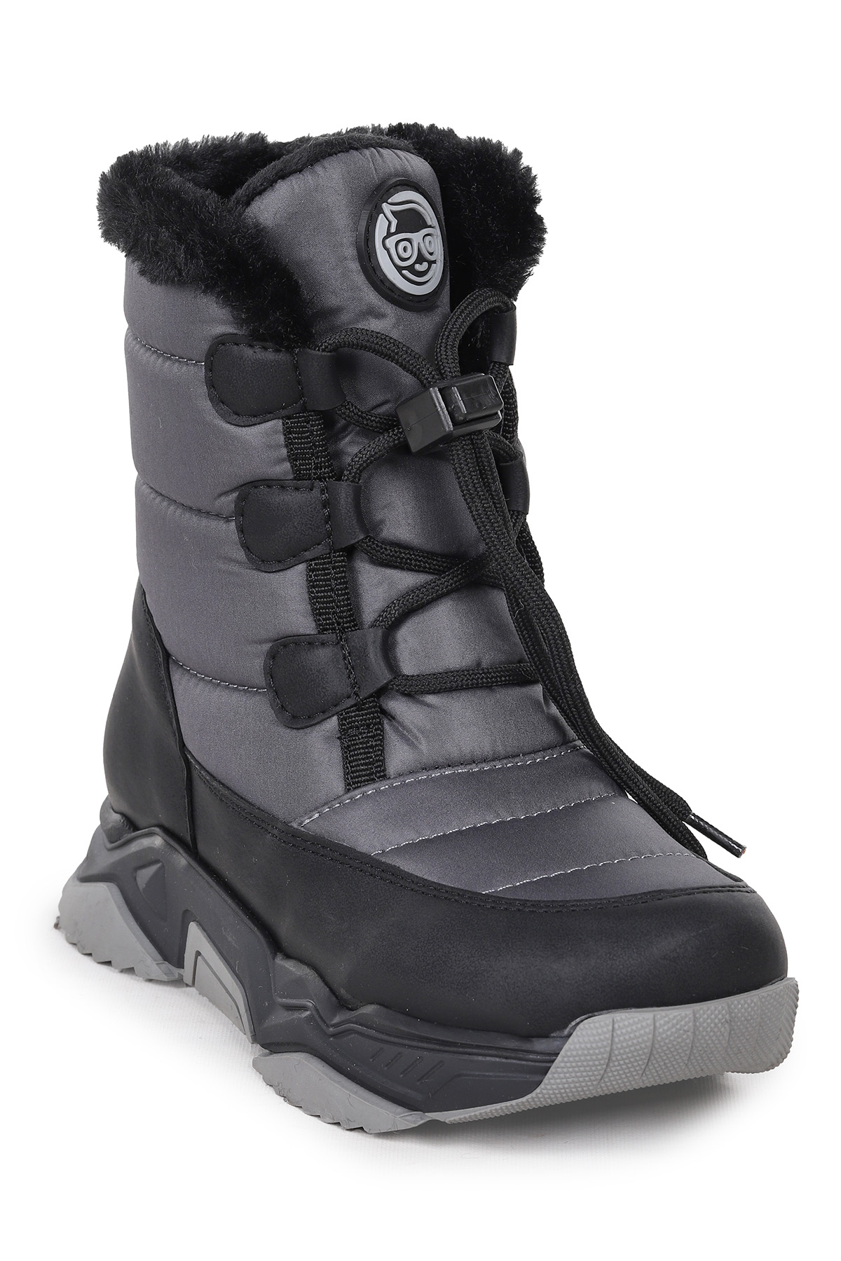 Alison Bağcıklı Erkek Çocuk Kar Botu Füme - Görsel 7