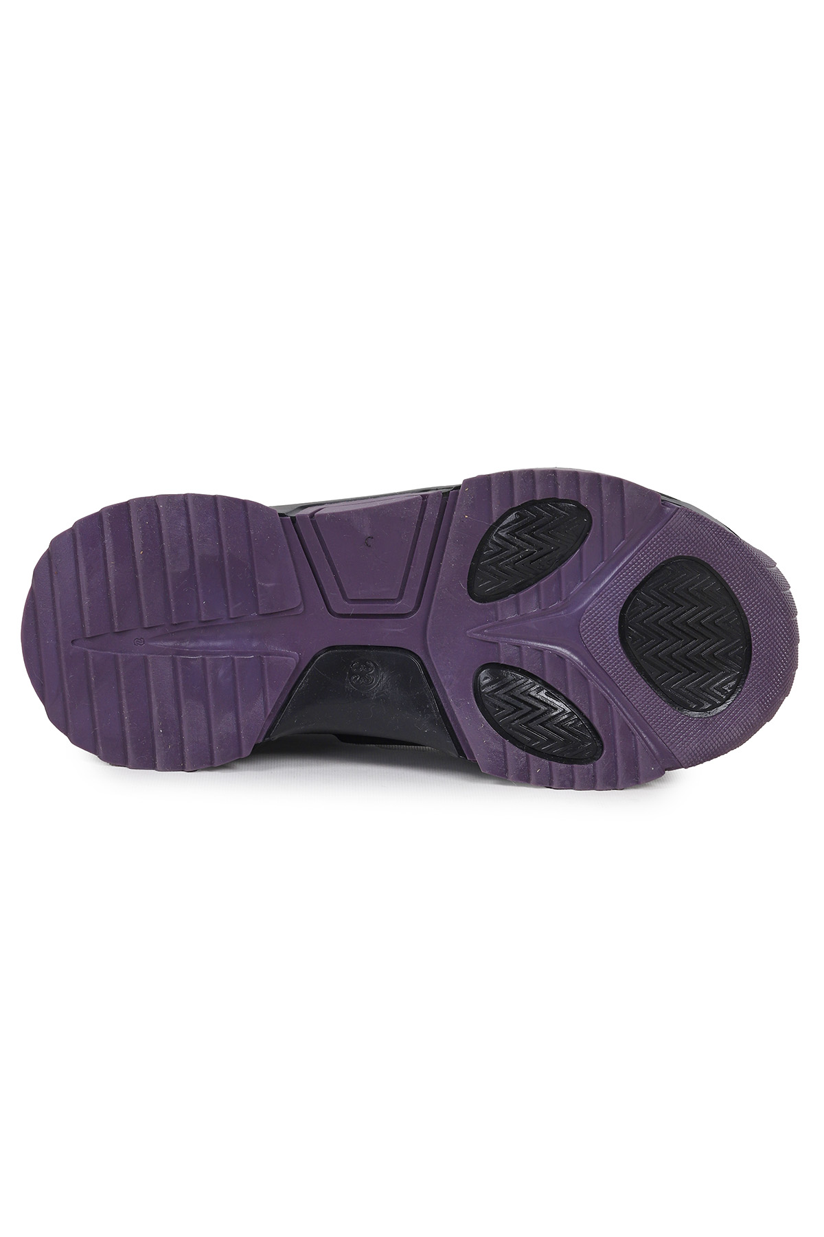 Pablo Fermuarlıı Kız Çocuk Kar Botu Siyah - Mor - Görsel 7