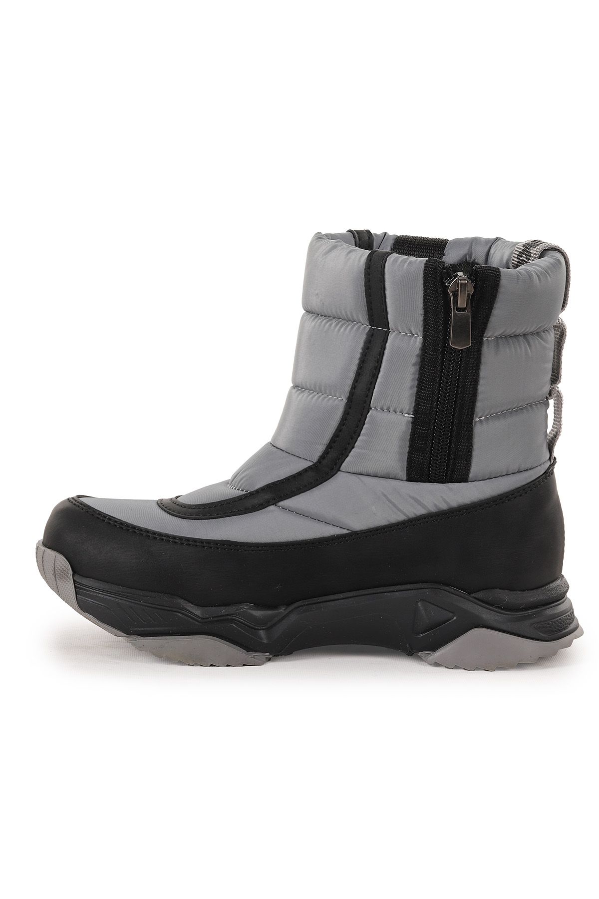 Pablo Fermuarlıı Erkek Çocuk Kar Botu Füme - Siyah - Görsel 5