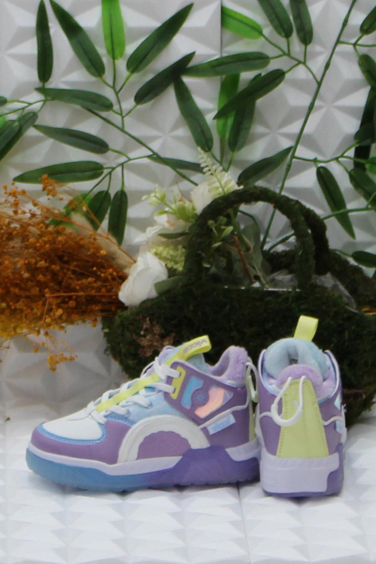 946.F24K.425 Lila Mei Bıg Kids Phylon Kız Çocuk Bot - Görsel 3