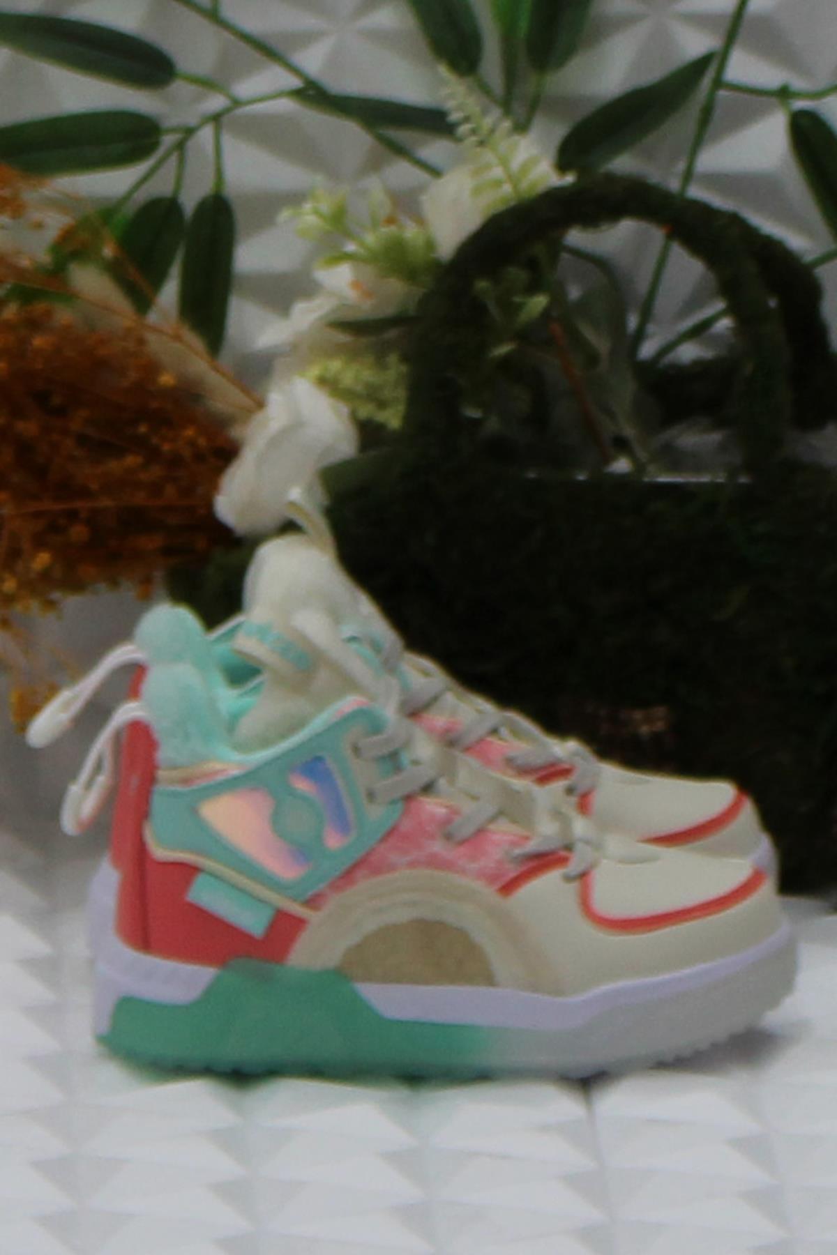 946.F24K.425 Bej Mei Bıg Kids Phylon Kız Çocuk Bot - Görsel 3