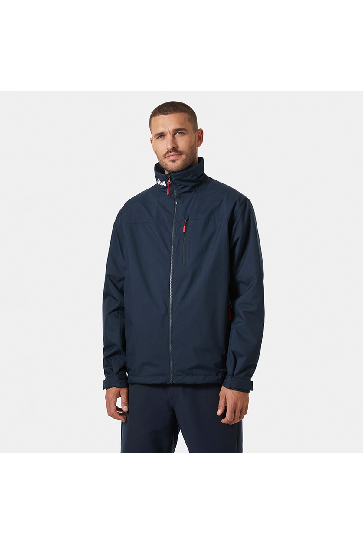 Crew Midlayer 2 Erkek Lacivert Kapüşonlu Mont