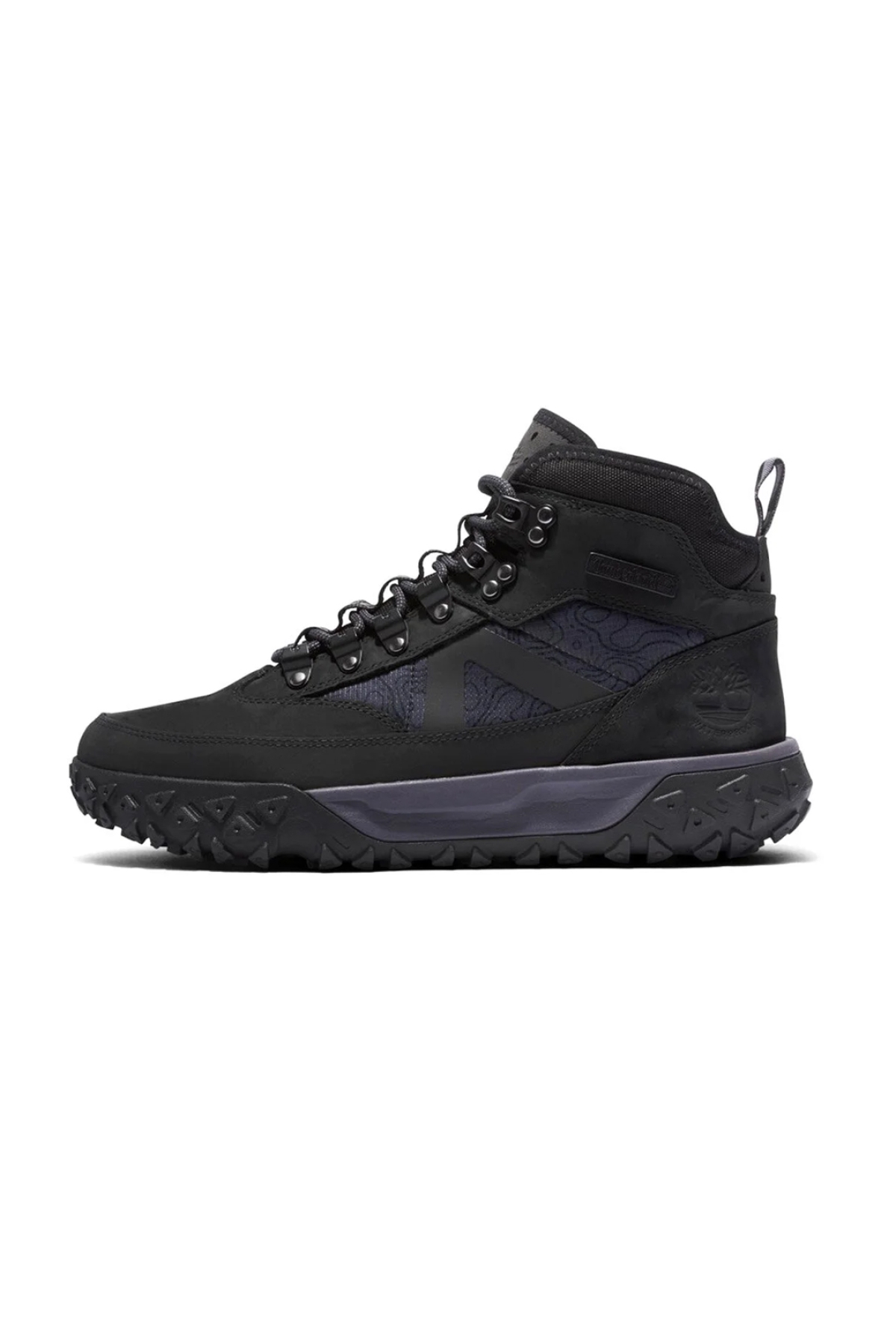 GreenStride 6 Mid Lace Up Waterproof Erkek Siyah Bot