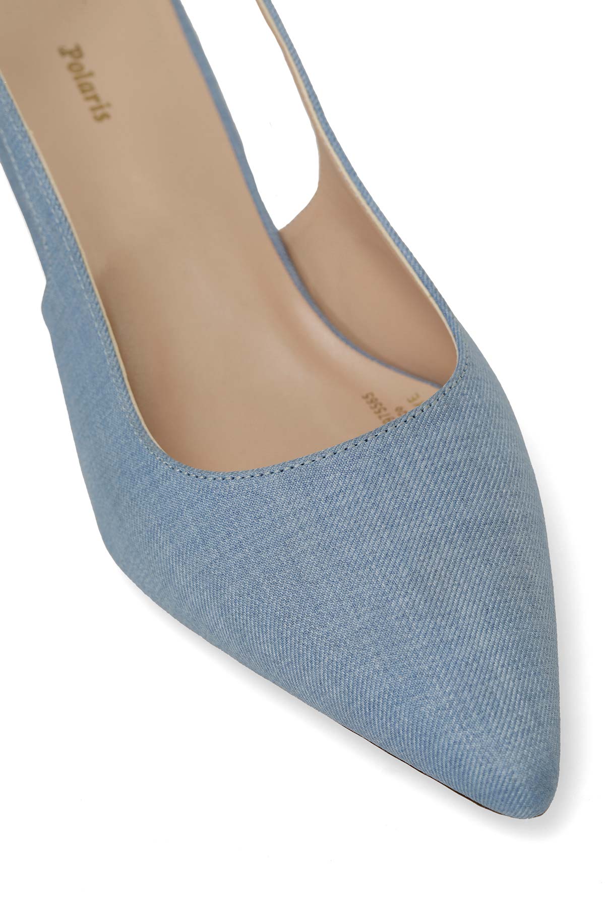 325028K.Z 5FX Mavi Kadın Topuklu Ayakkabı - Görsel 8