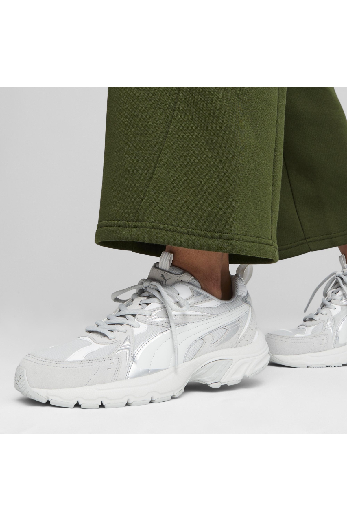 Milenio Tech Suede 393489 Unisex Koşu Ayakkabısı - Görsel 2