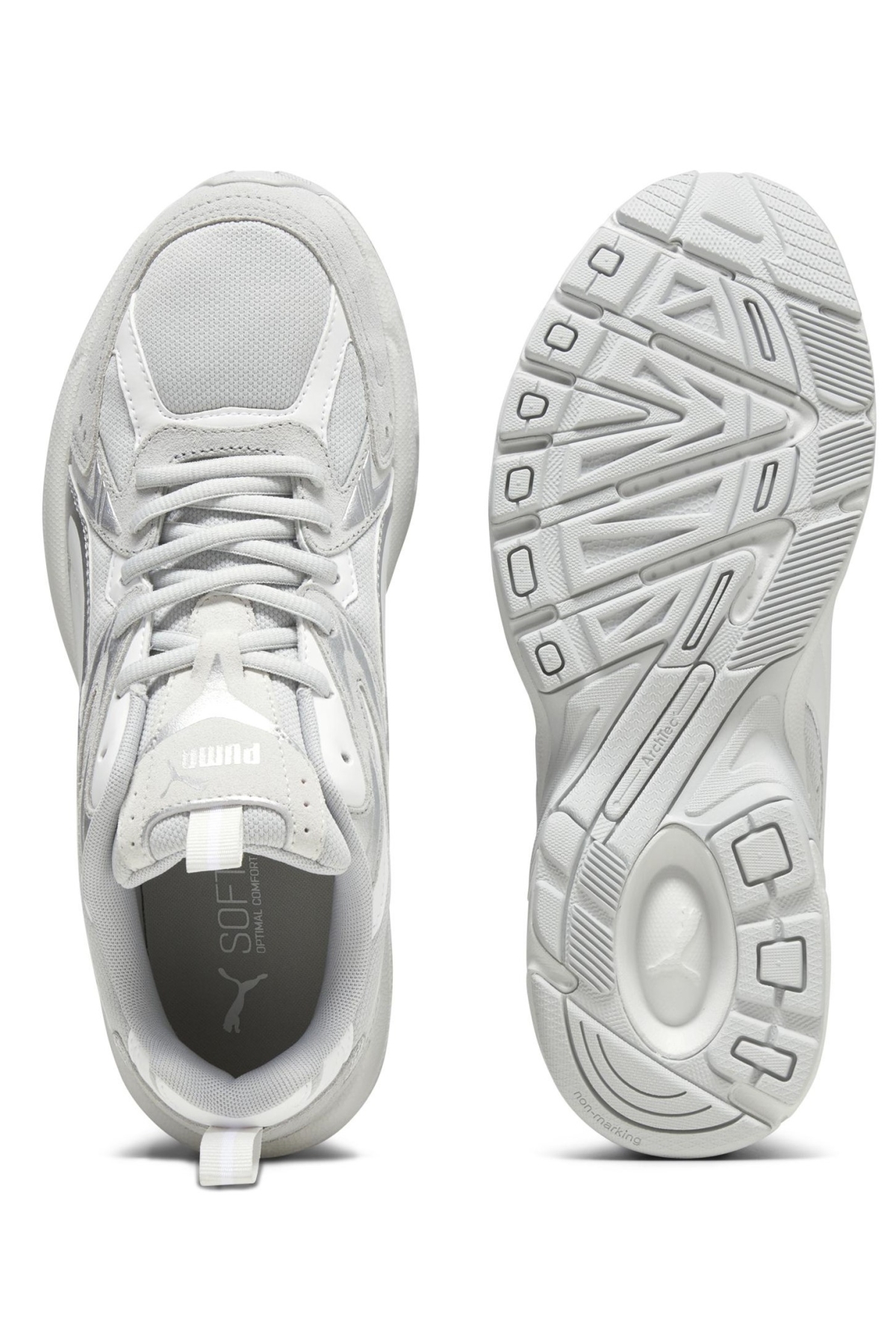 Milenio Tech Suede 393489 Unisex Koşu Ayakkabısı - Görsel 9