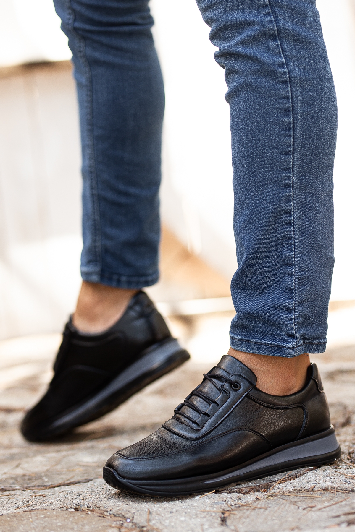 D0315 Günlük Ortopedik Erkek Klasik Garantili Ayakkabı - Görsel 4