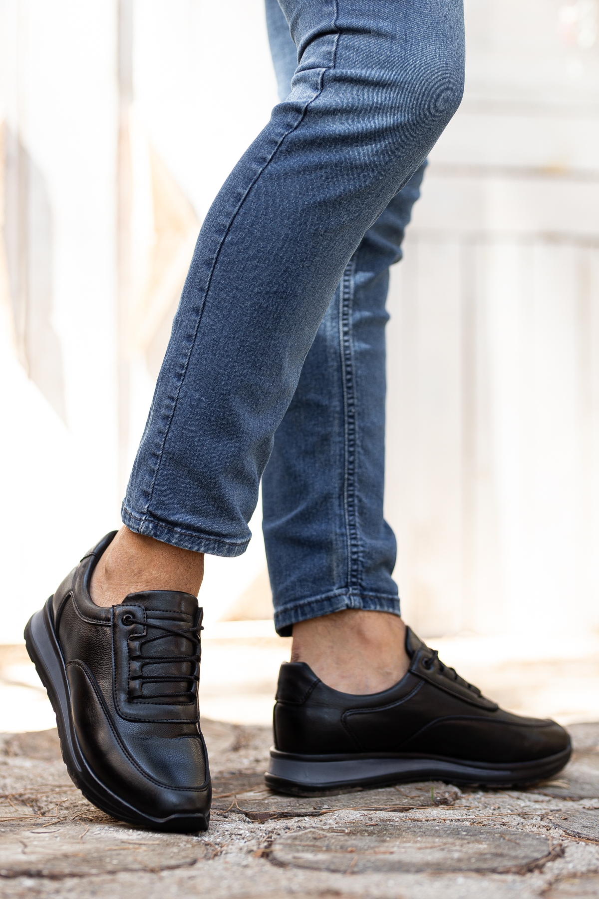 D0315 Günlük Ortopedik Erkek Klasik Garantili Ayakkabı - Görsel 5