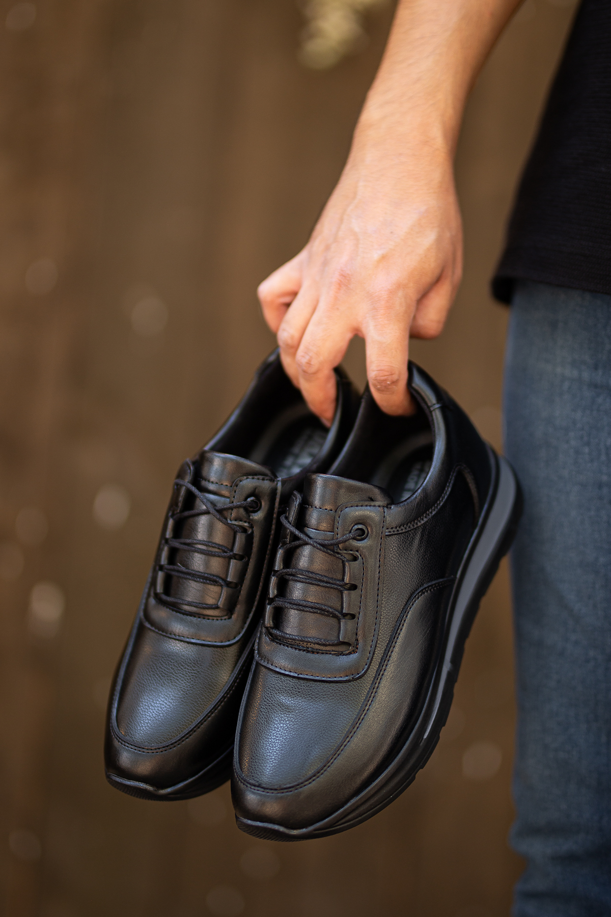 D0315 Günlük Ortopedik Erkek Klasik Garantili Ayakkabı - Görsel 7