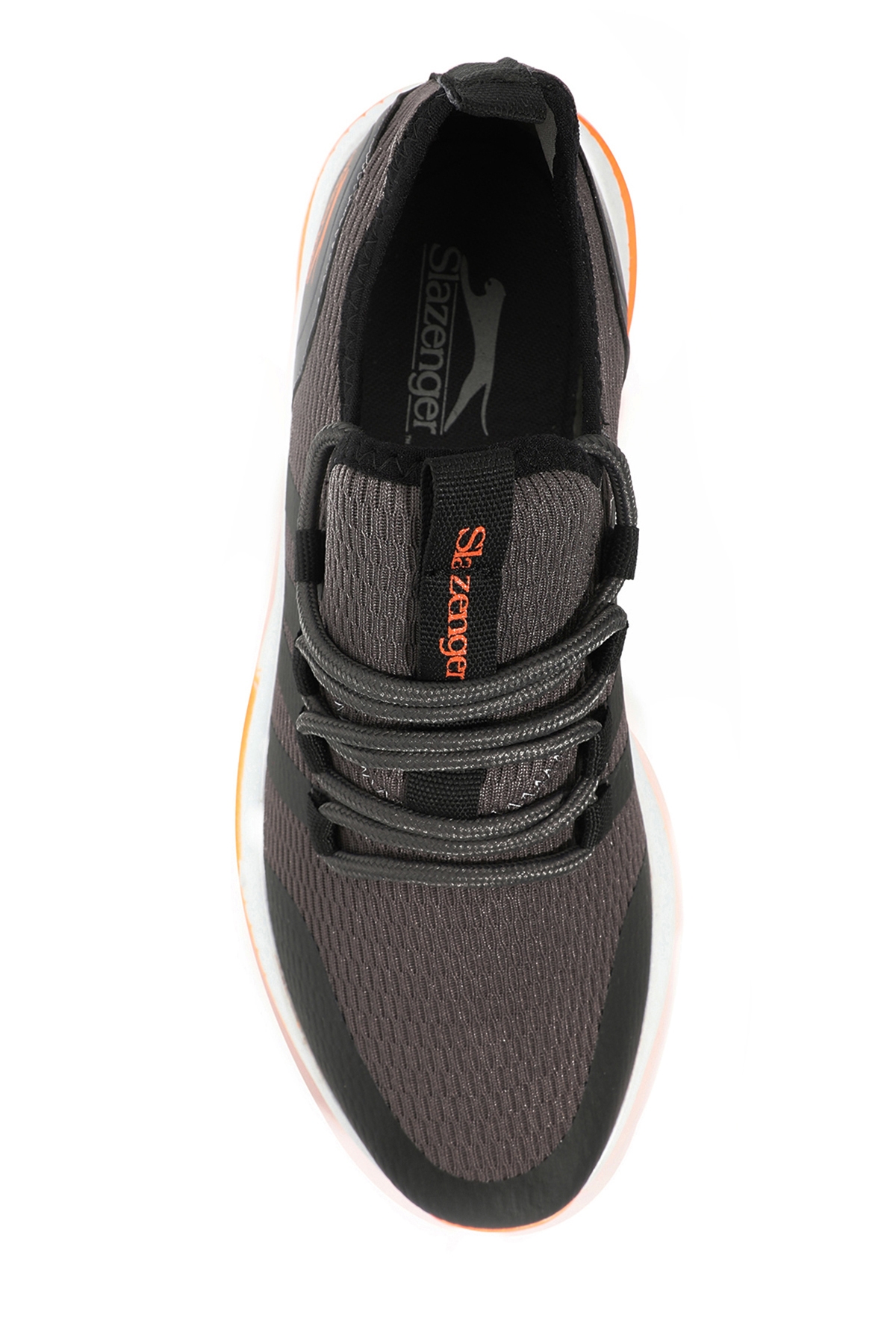 TUESDAY I Kadın Sneaker Ayakkabı Koyu Gri / Turuncu - Görsel 6