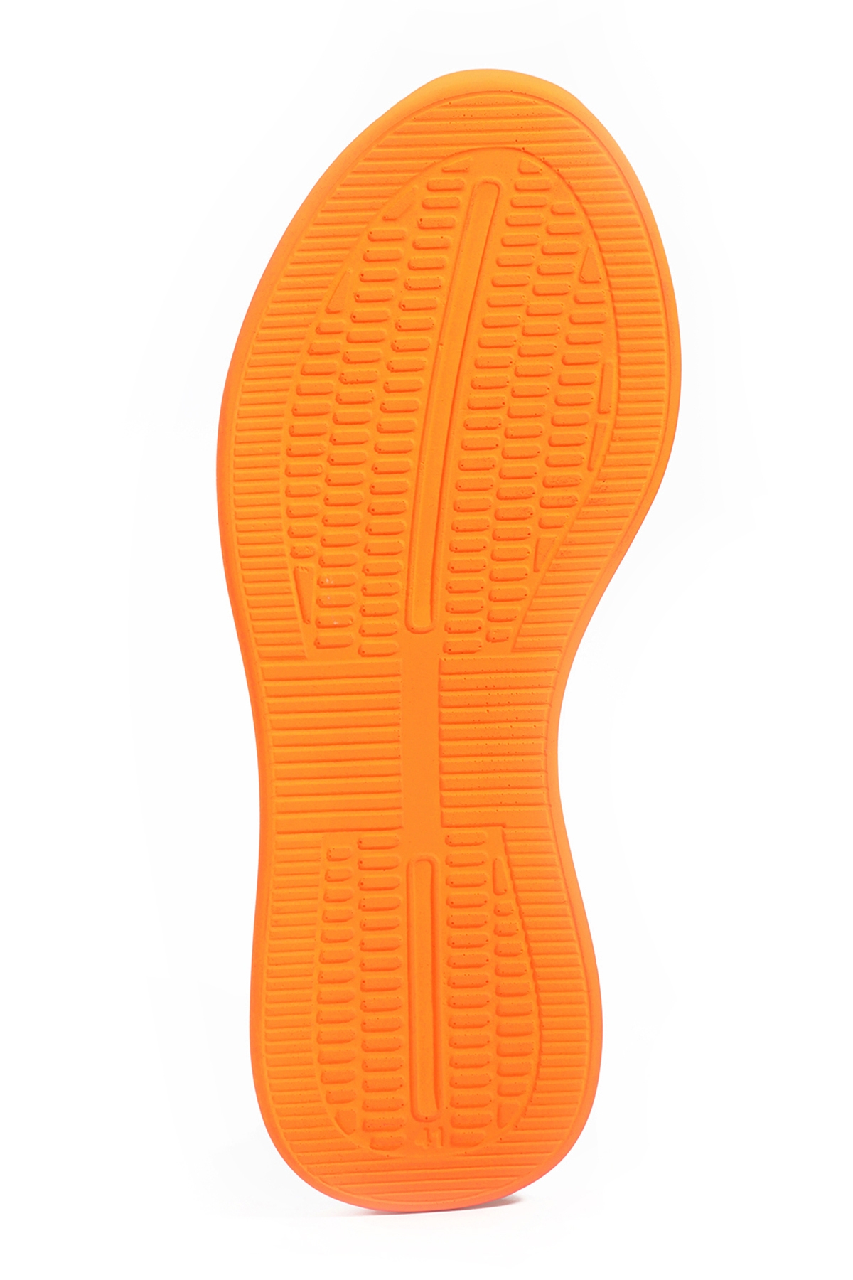 TUESDAY I Kadın Sneaker Ayakkabı Koyu Gri / Turuncu - Görsel 8