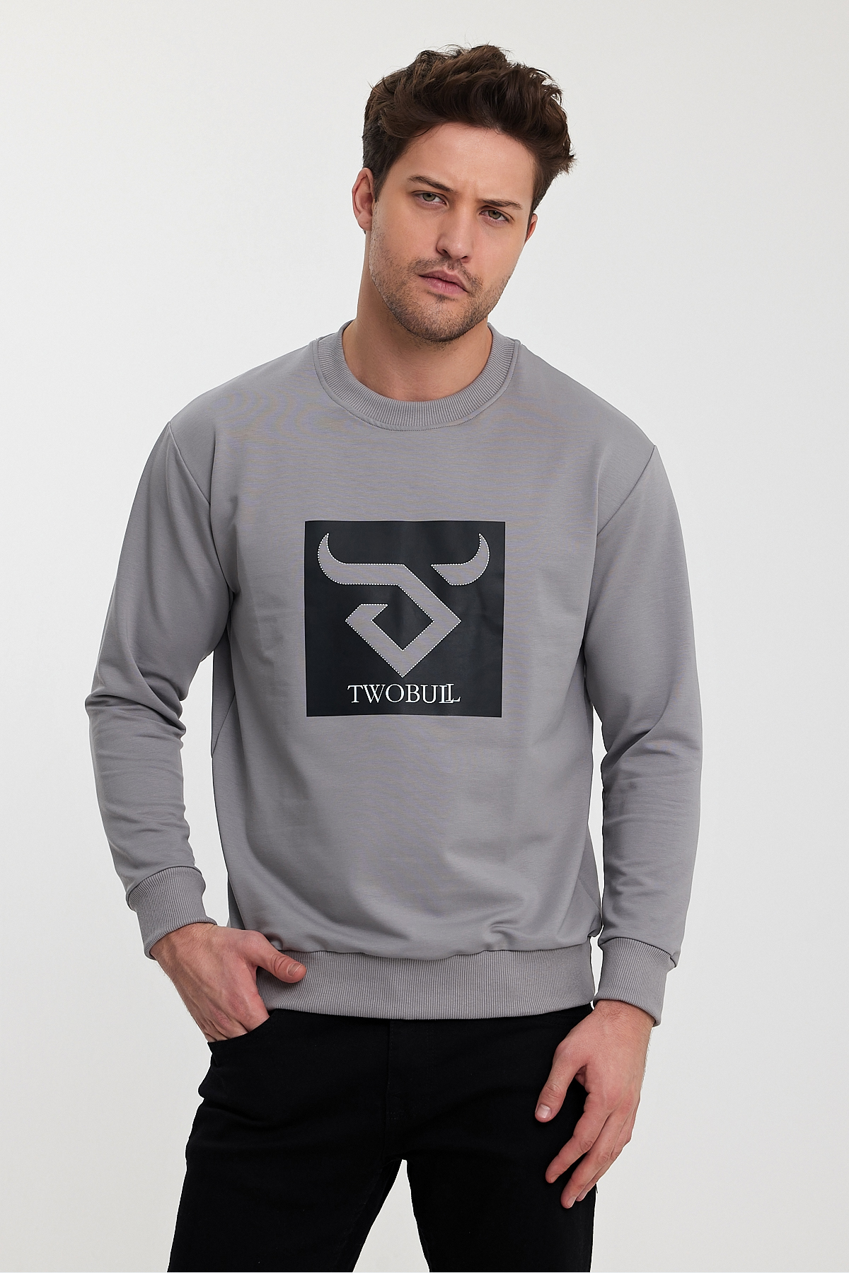 OSLO Erkek Sweatshirt Gri