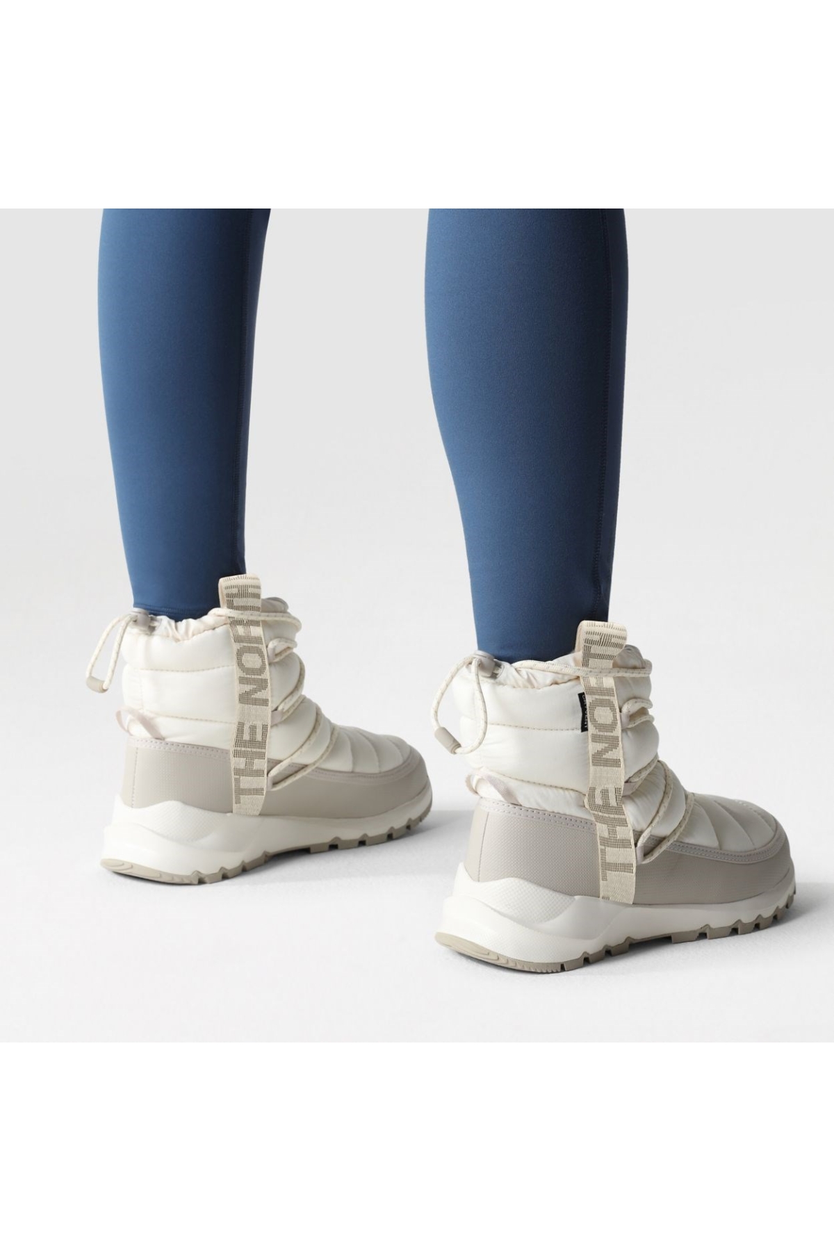 Thermoball Lace Up Waterproof Kadın Ekru Bot - Görsel 5