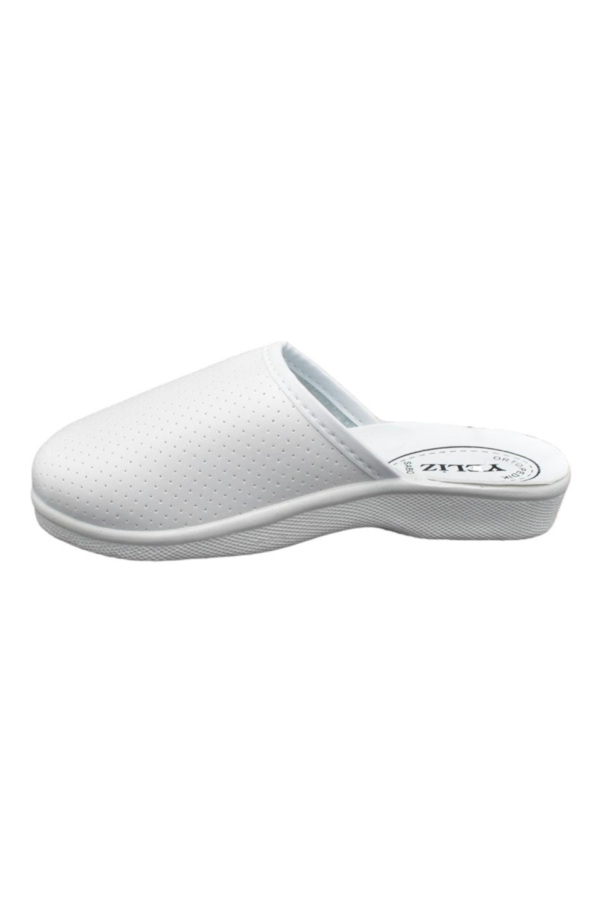 Unisex Sabo Hastane Aşçı Temizlik İş Terliği BEYAZ - Görsel 4