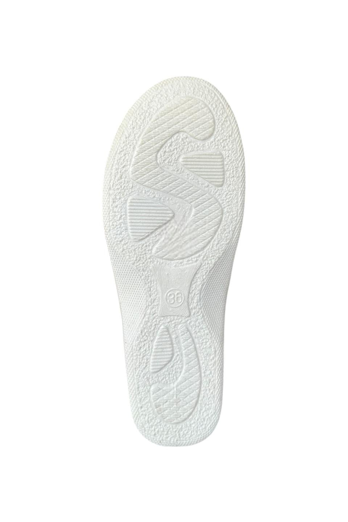 Unisex Sabo Hastane Aşçı Temizlik İş Terliği BEYAZ - Görsel 6