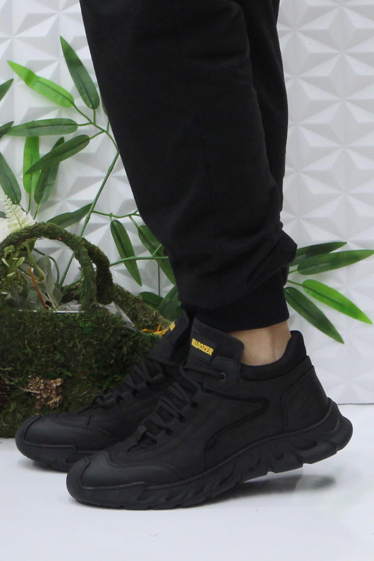 250053 Siyah Nubuk Rahat Esnek Orijinal Ürün Erkek Bot - Görsel 4