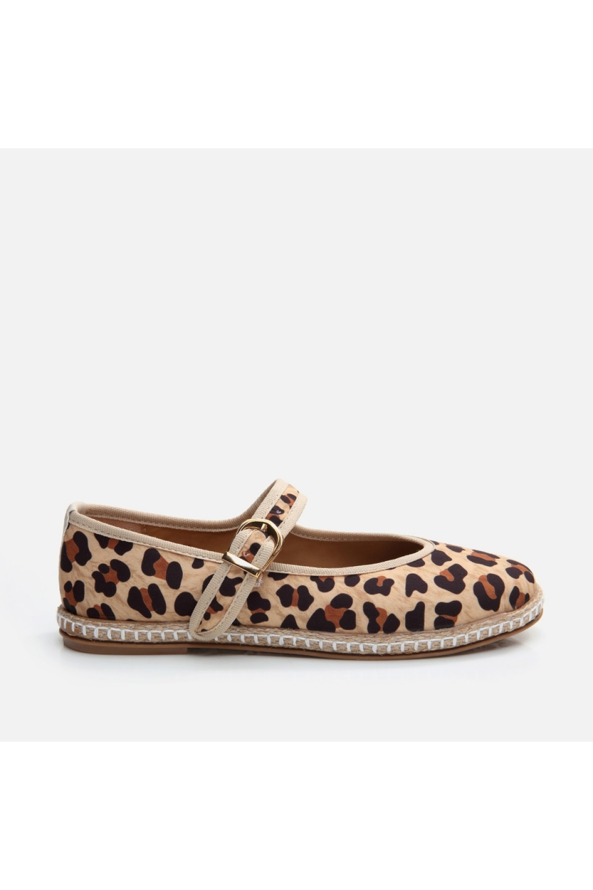 Leopar Desenli  Kadın Espadril