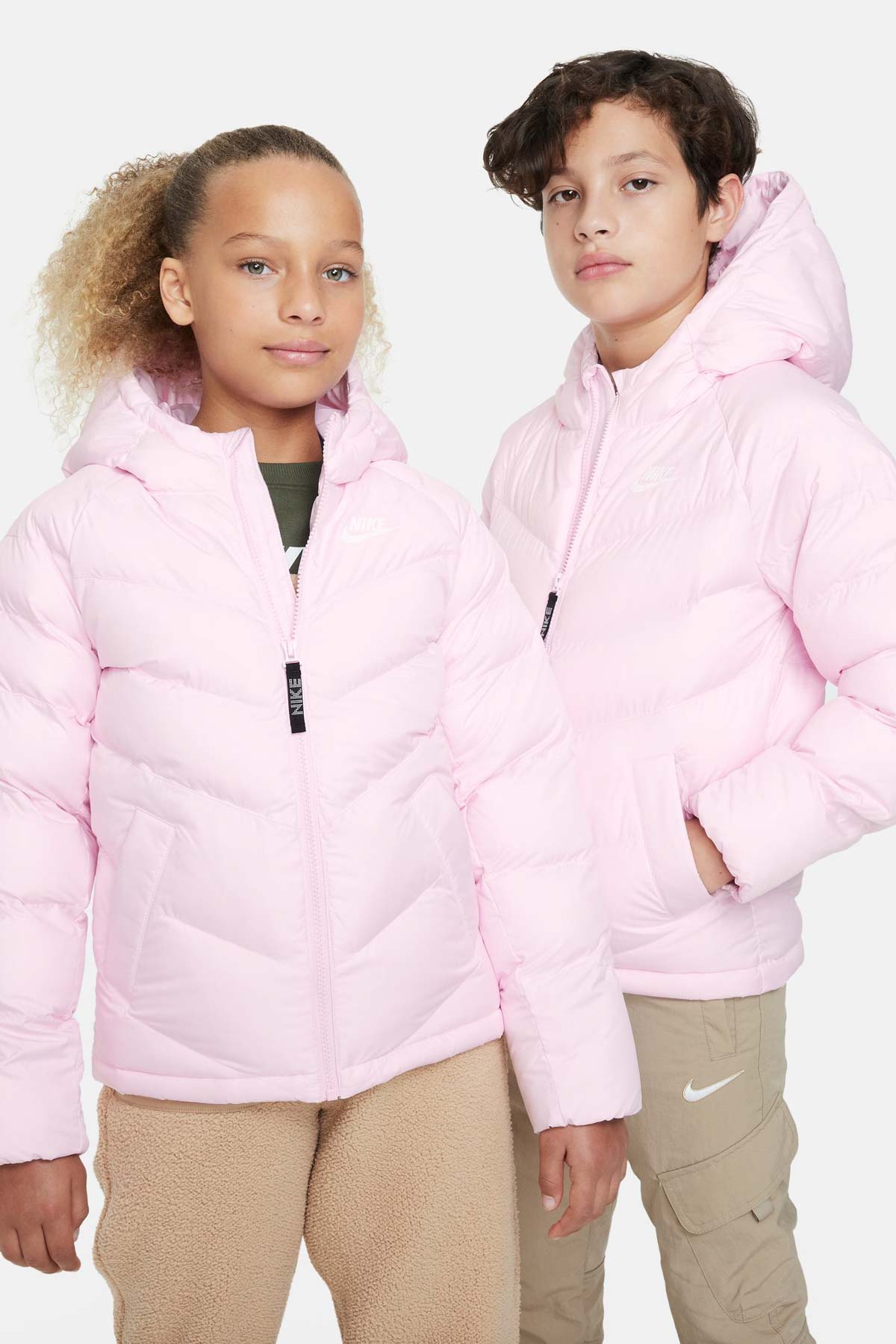 K NSW SYNFL HD JKT Pembe Unisex Çocuk Ceket