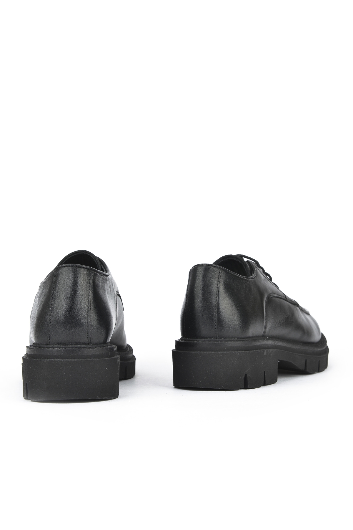 Kadın Hakiki Deri Günlük Ayakkabı 1431022Z2406 Siyah - Görsel 4