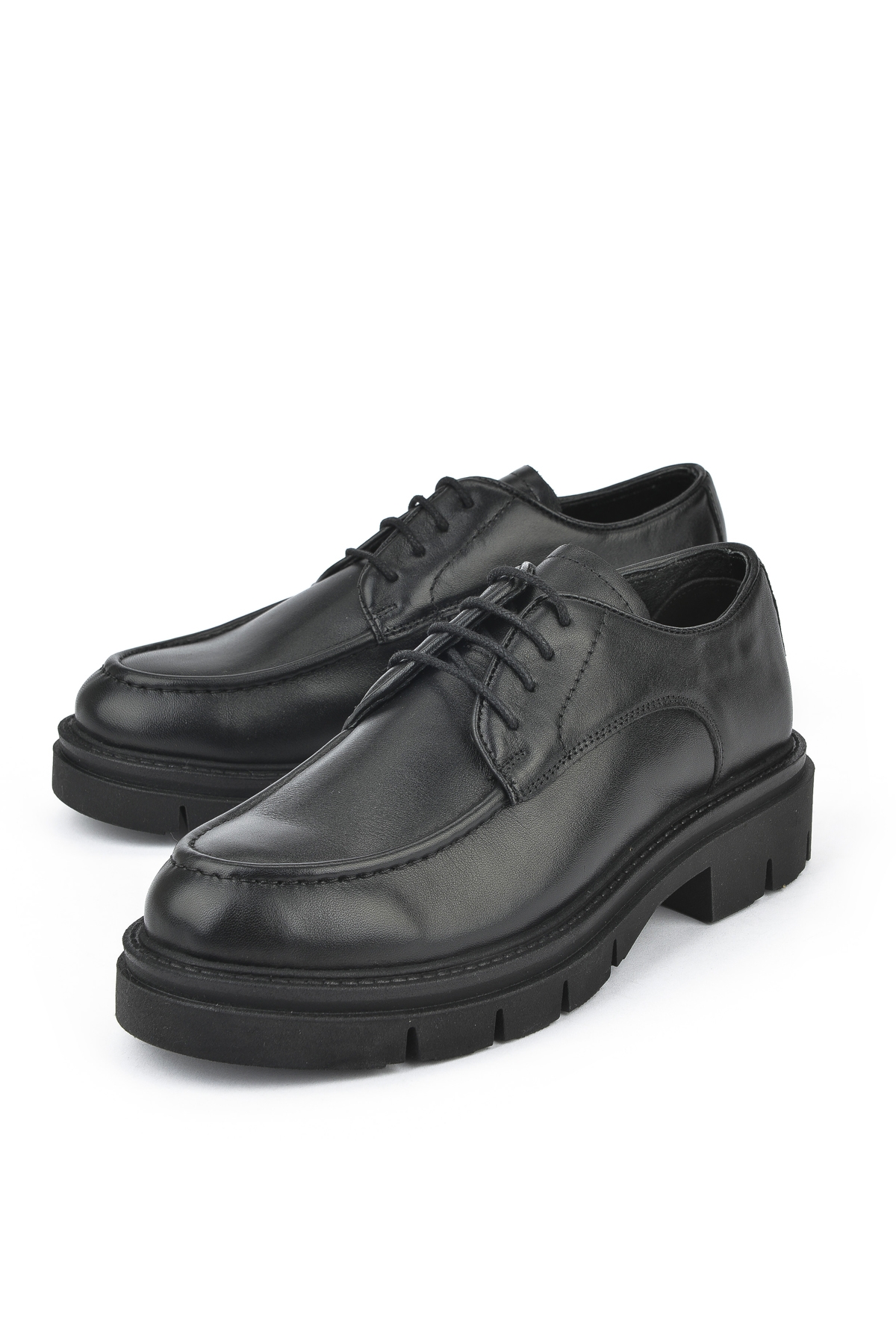 Kadın Hakiki Deri Günlük Ayakkabı 1431022Z2406 Siyah - Görsel 6