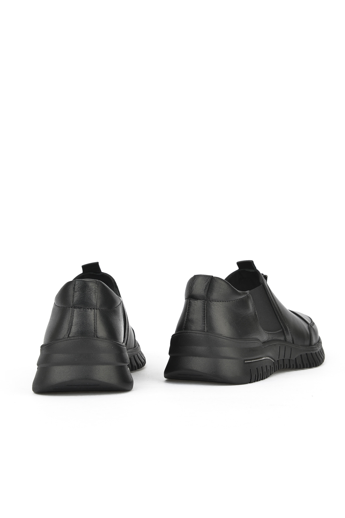 Kadın Hakiki Deri Ayakkabı 14355Z2888 Siyah - Görsel 4