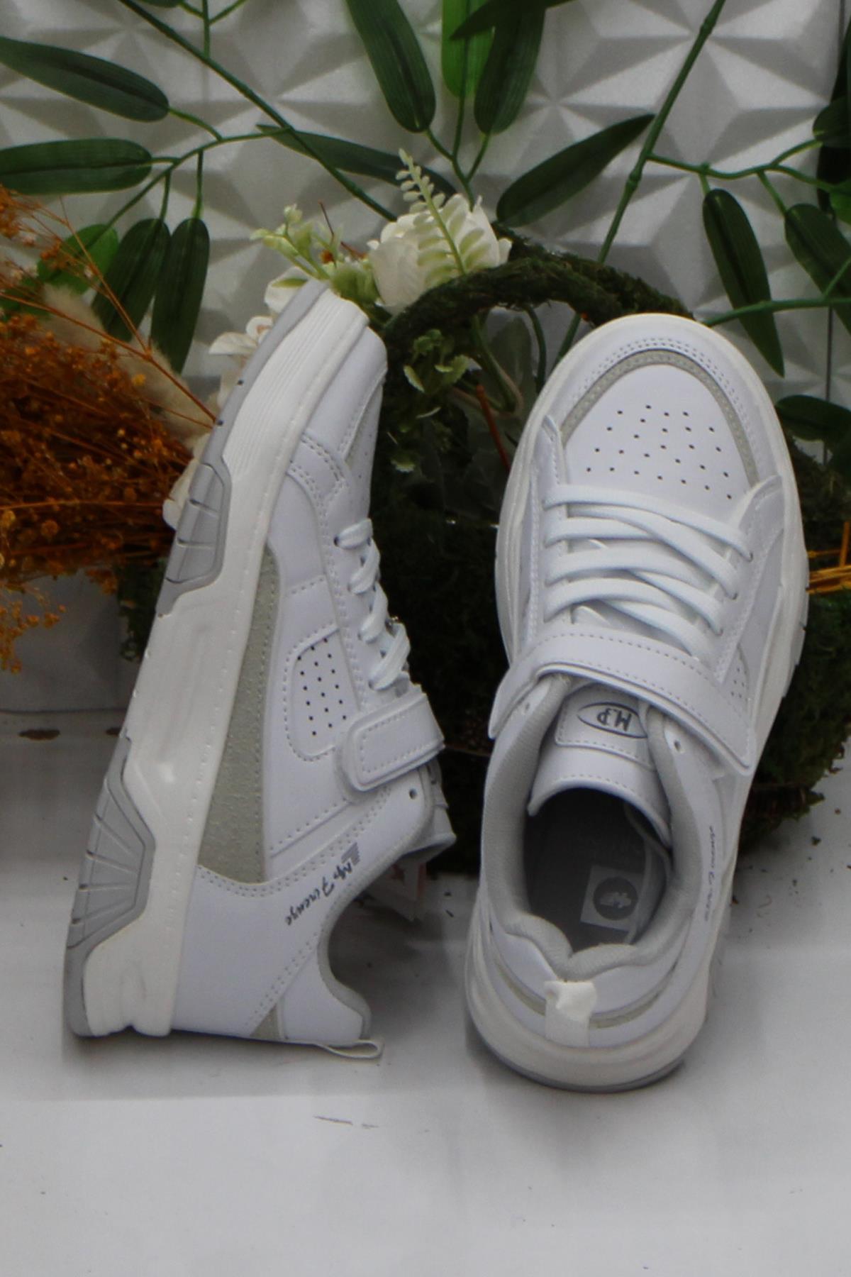 2083 Beyaz Rahat Orijinal Ürün Sneaker Kadın Ayakkabı - Görsel 6