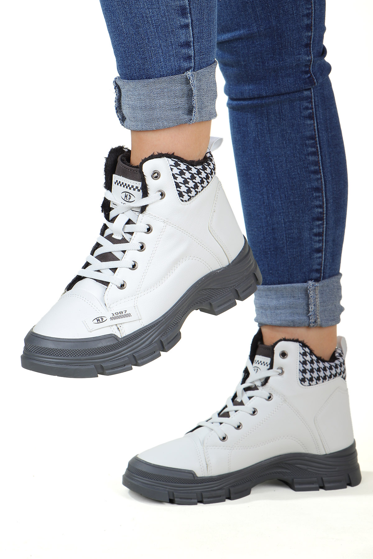 . Dama Suya Dayanıklı Kürklü Spor Kadın Bot - Görsel 5