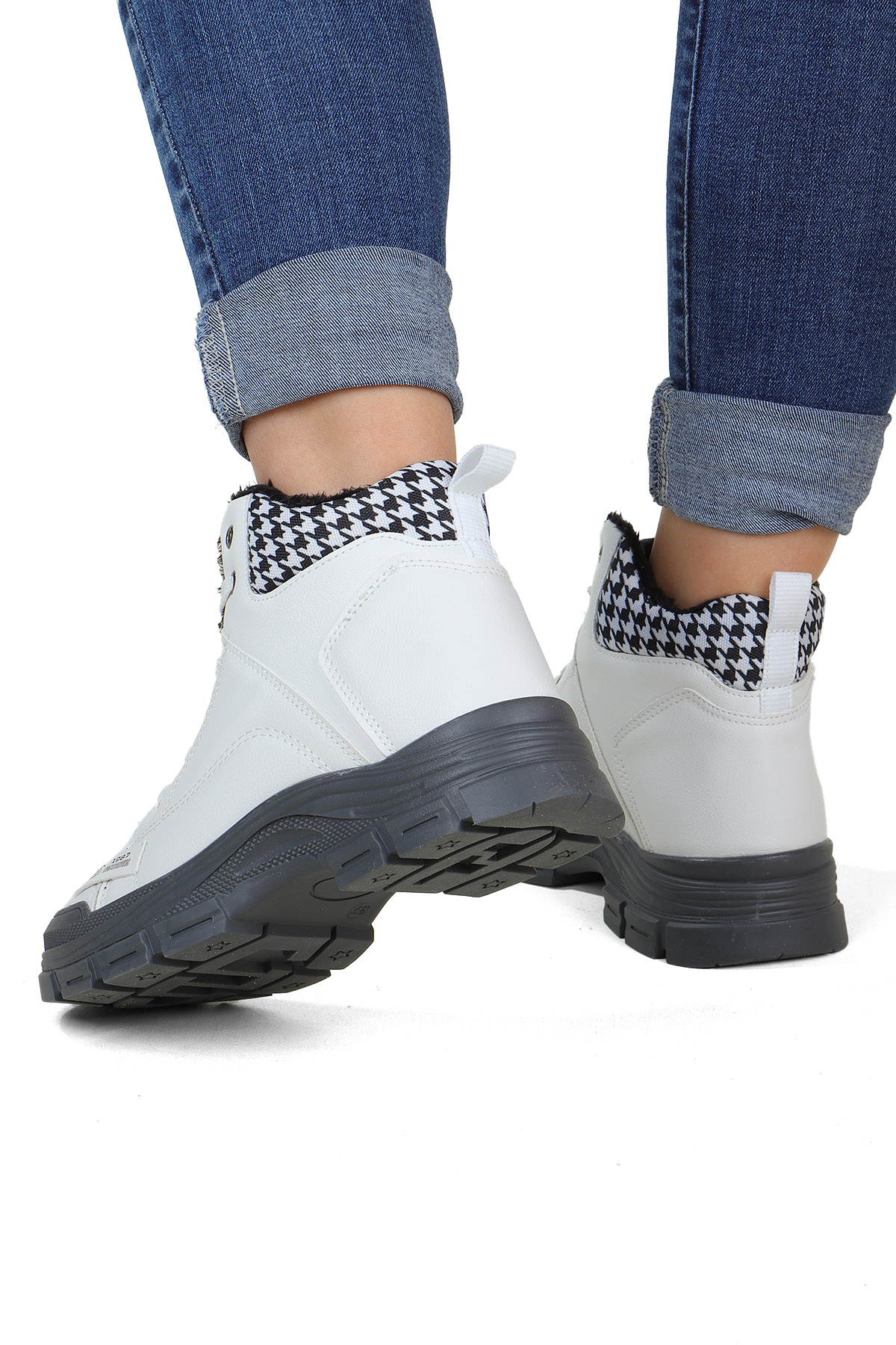 . Dama Suya Dayanıklı Kürklü Spor Kadın Bot - Görsel 6