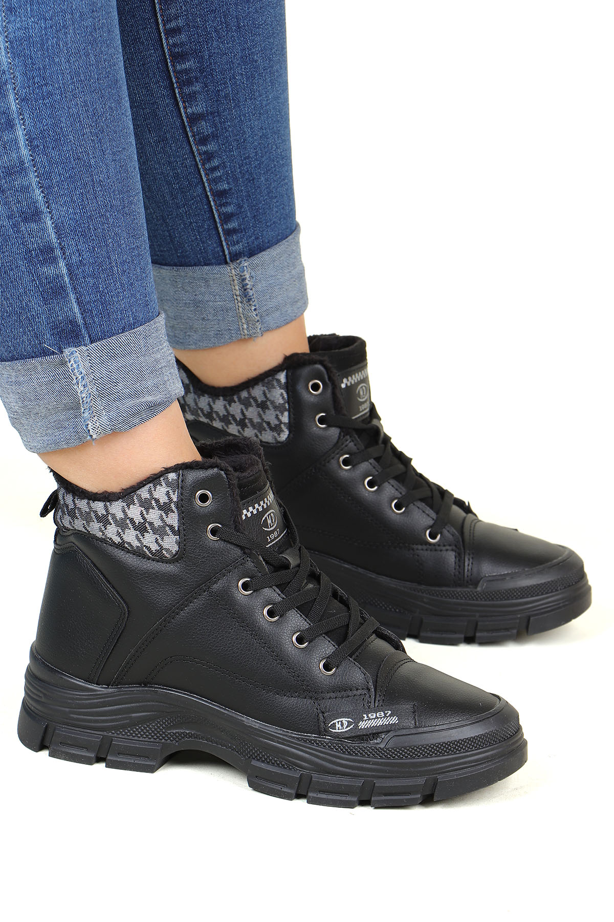 . Dama Suya Dayanıklı Kürklü Spor Kadın Bot - Görsel 3