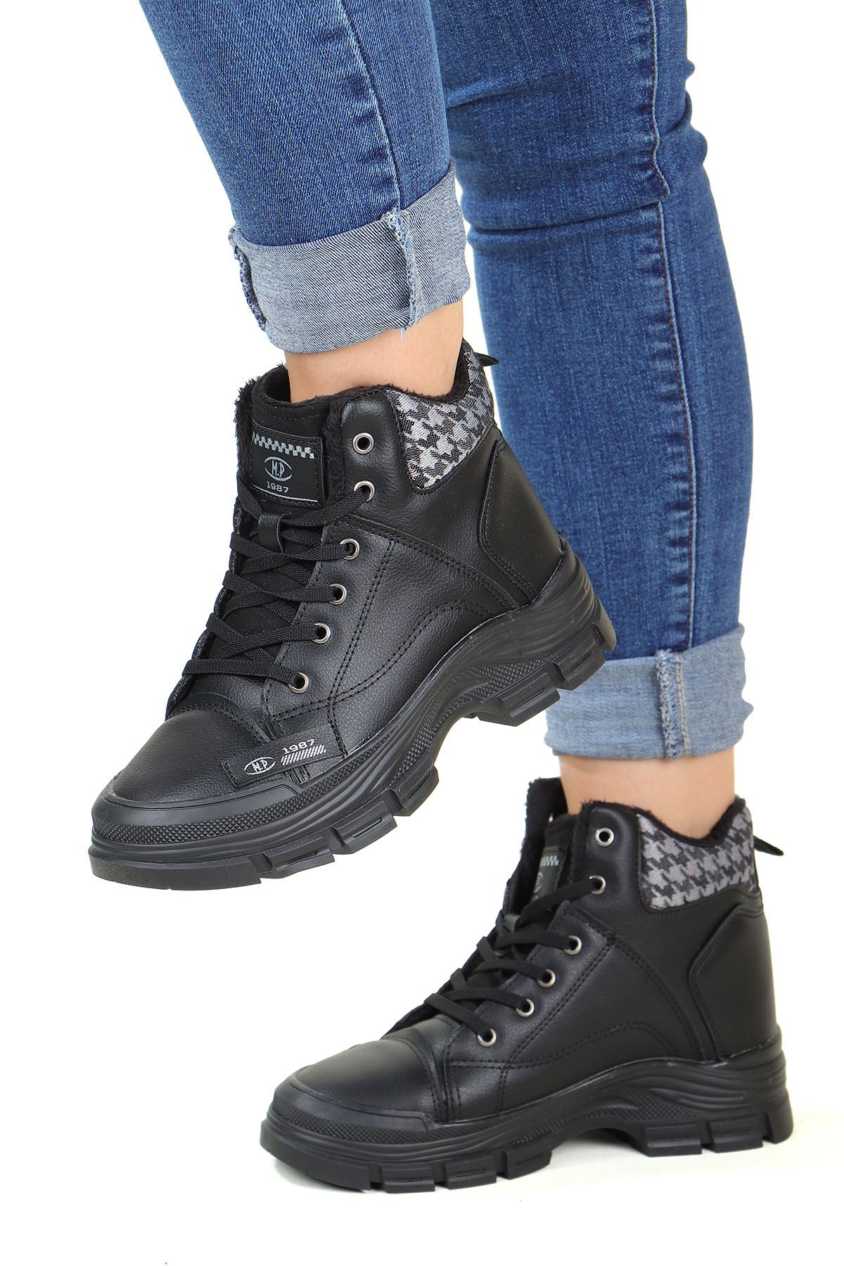 . Dama Suya Dayanıklı Kürklü Spor Kadın Bot - Görsel 5