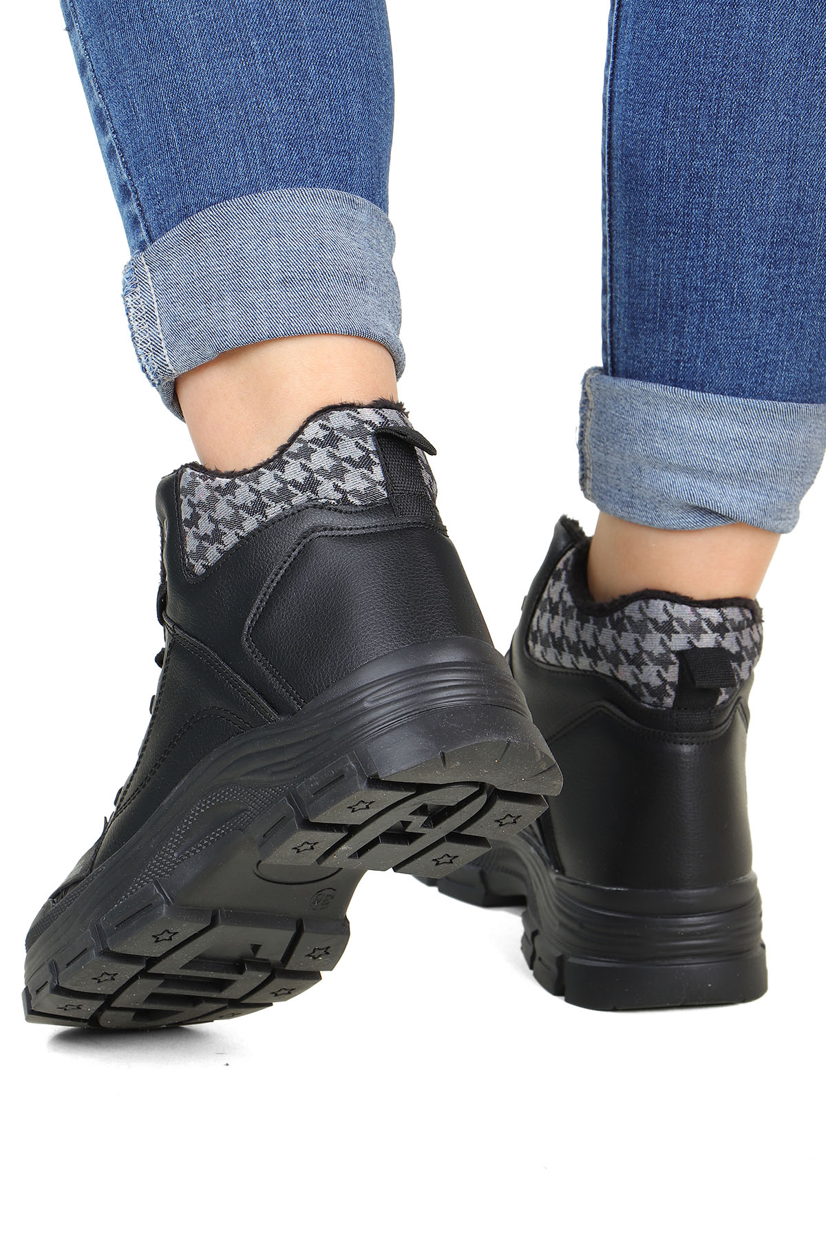 . Dama Suya Dayanıklı Kürklü Spor Kadın Bot - Görsel 6
