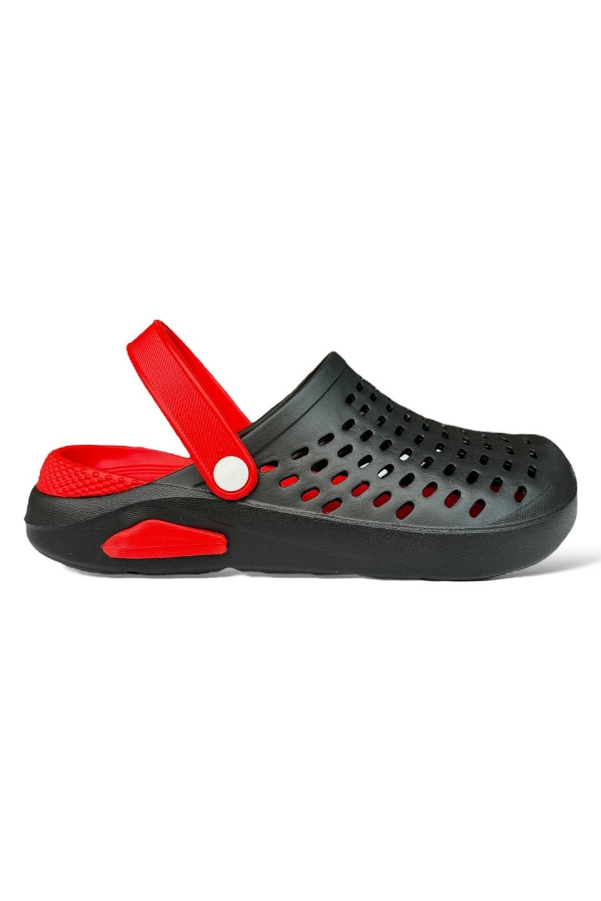 Unisex Comfort Eva Taban Terlik SİYAH - KIRMIZI - Görsel 4