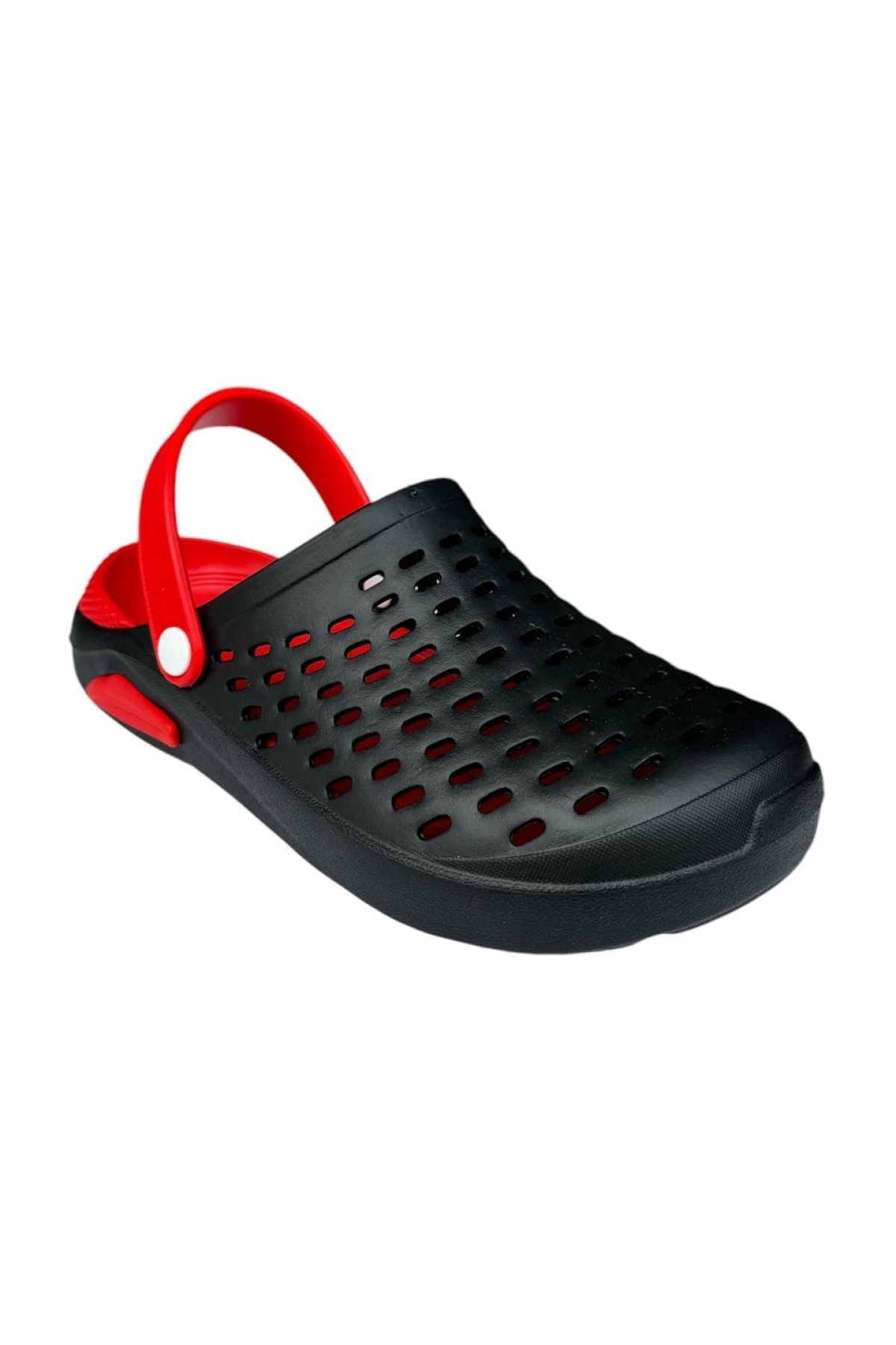 Unisex Comfort Eva Taban Terlik SİYAH - KIRMIZI - Görsel 5