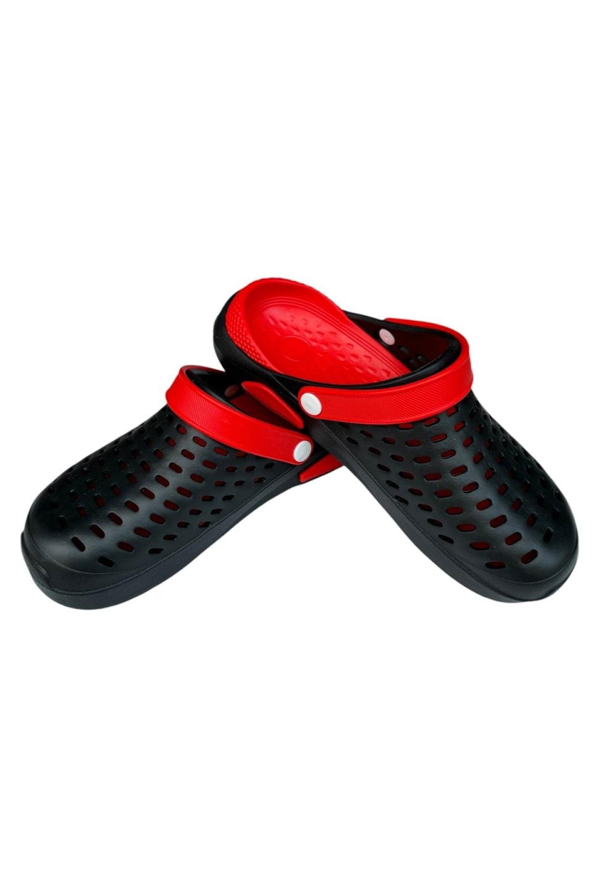 Unisex Comfort Eva Taban Terlik SİYAH - KIRMIZI - Görsel 6