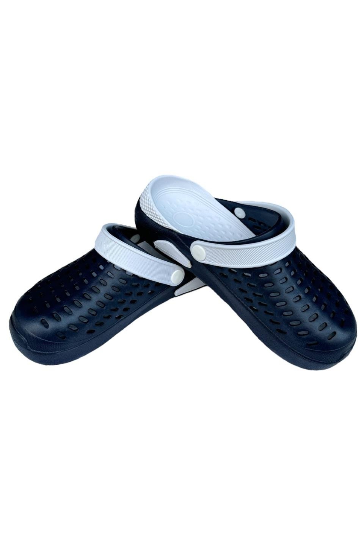 Unisex Comfort Eva Taban Terlik LACİVERT - BEYAZ - Görsel 6