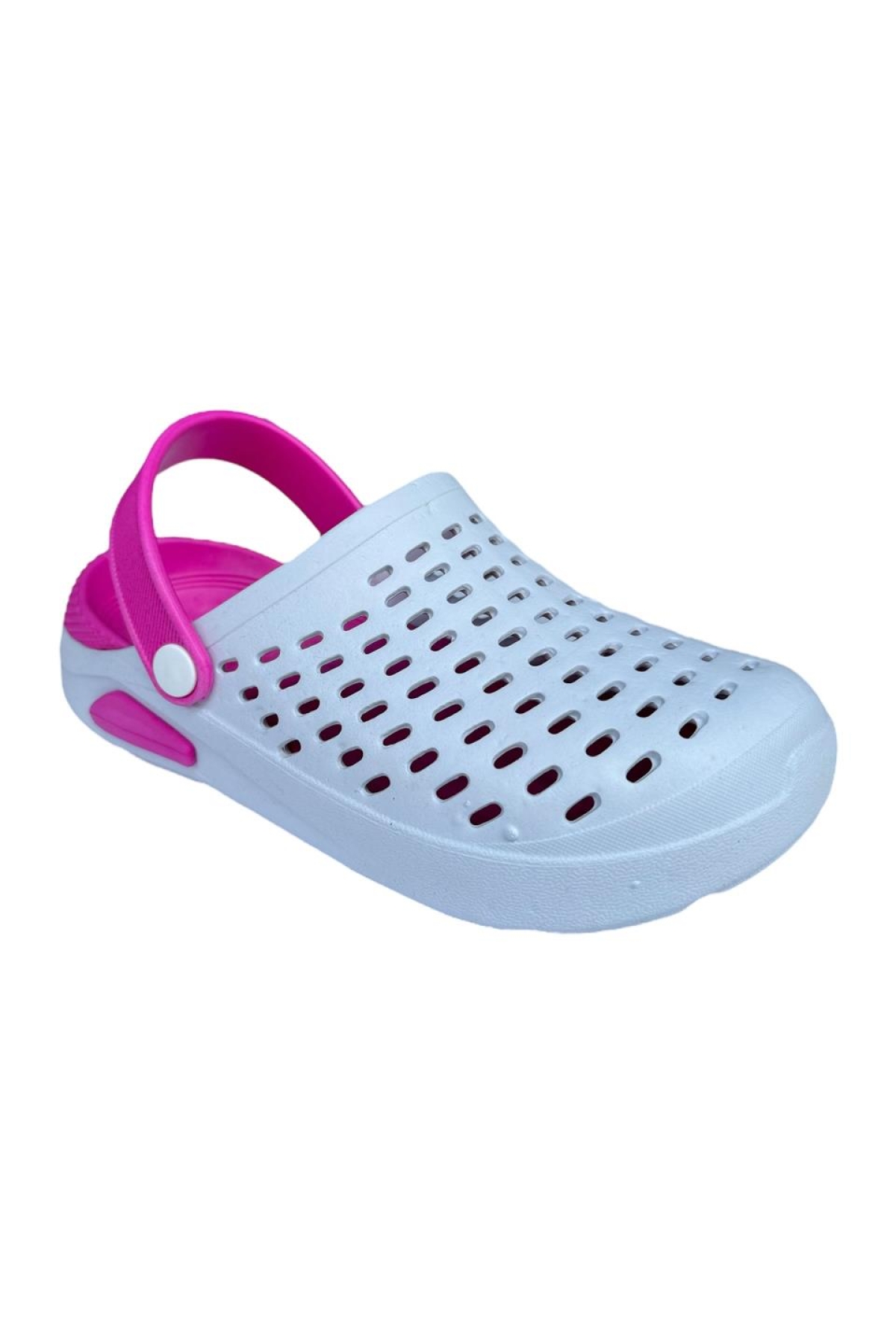 Unisex Comfort Eva Taban Terlik BEYAZ - PEMBE - Görsel 6