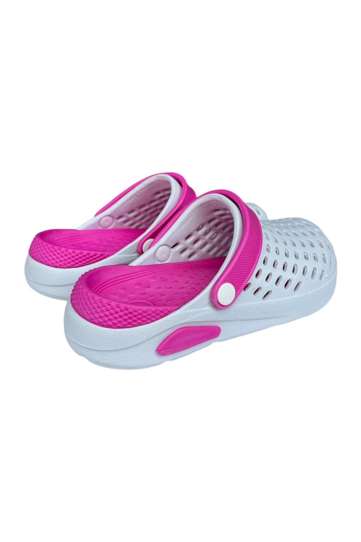 Unisex Comfort Eva Taban Terlik BEYAZ - PEMBE - Görsel 8