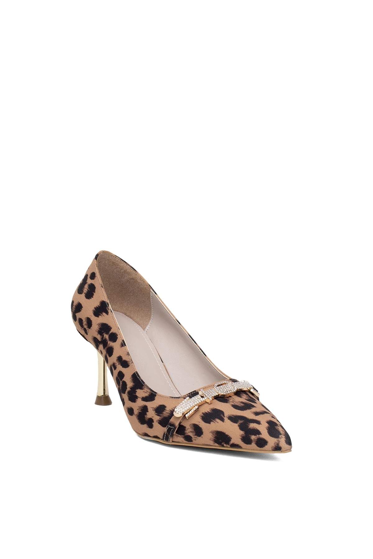 PM450 K306 Kadın Klasik Topuklu Ayakkabı Siyah - Görsel 3