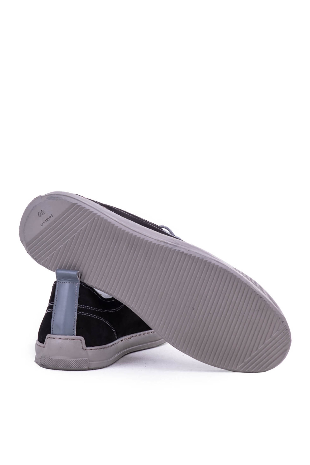 4k Erkek Hakiki Deri Günlük Ayakkabı Siyah - Görsel 5