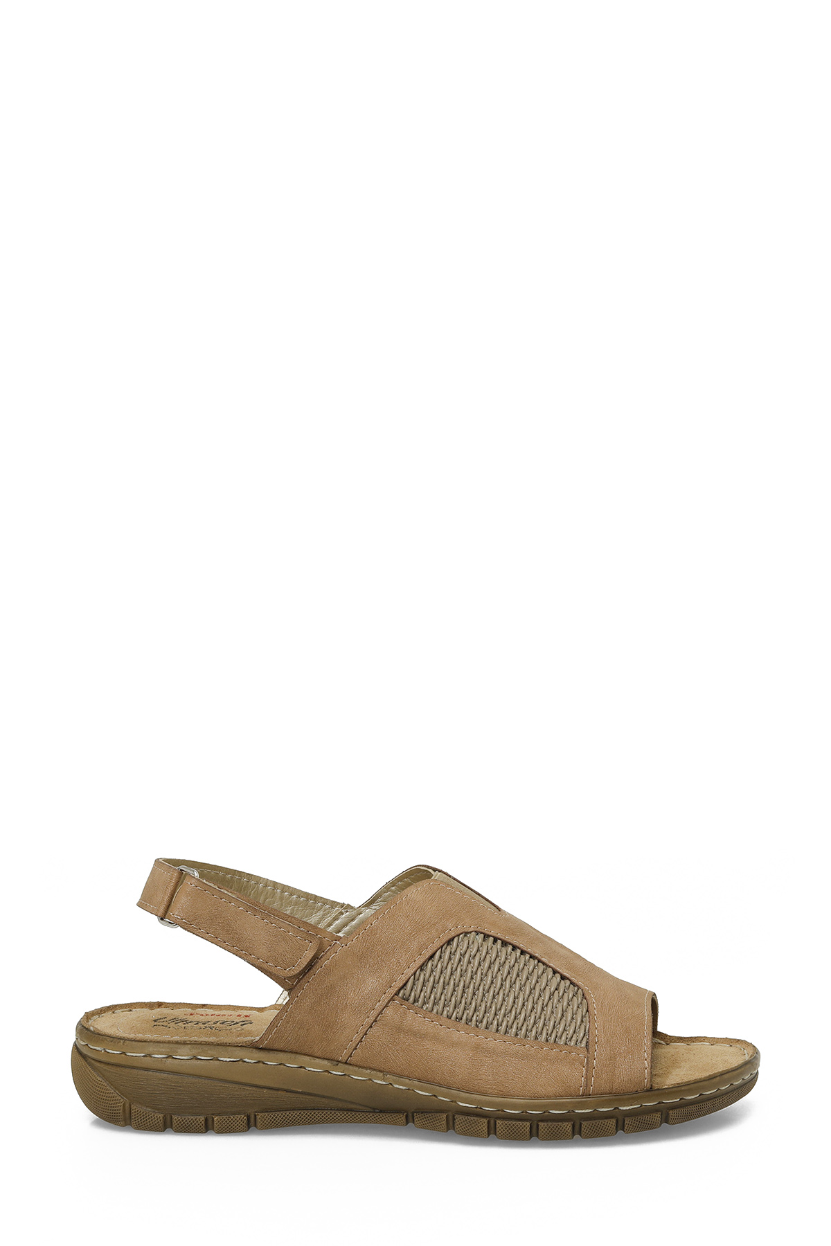 166968.Z5FX Taba Kadın Düz Sandalet - Görsel 2