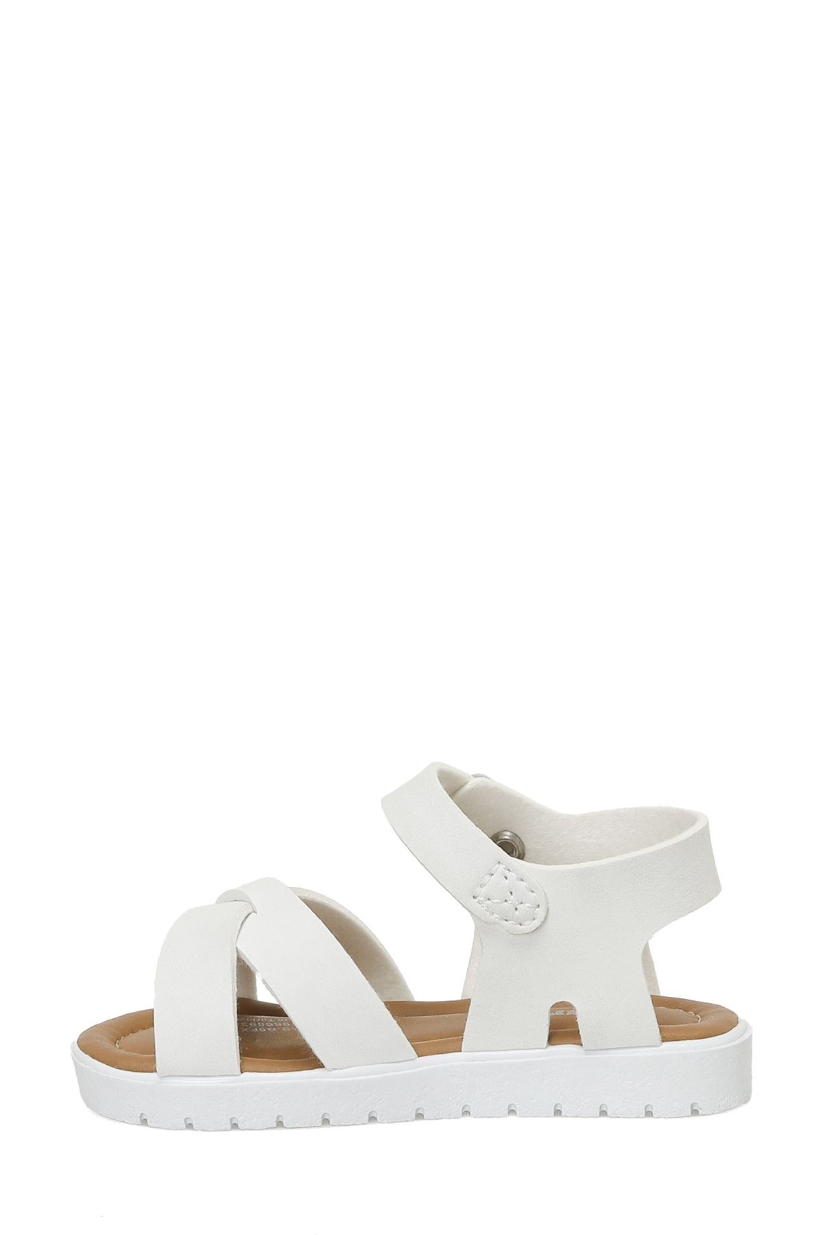 KLAS.B5FX Beyaz Kız Çocuk Sandalet - Görsel 4