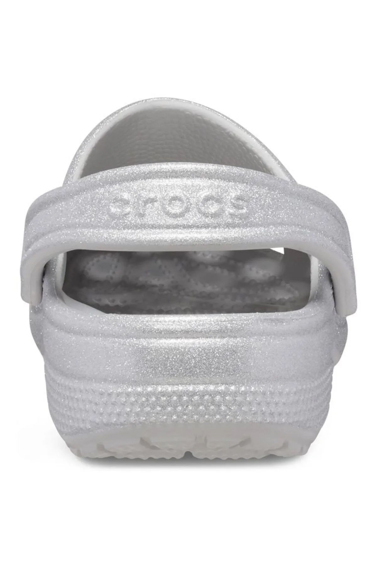 Crocs Crocs Gri Classic Glitter Clog Kadın Terlik 205942-0IC Sandalet & Terlik | Flo Gri - 6. görsel