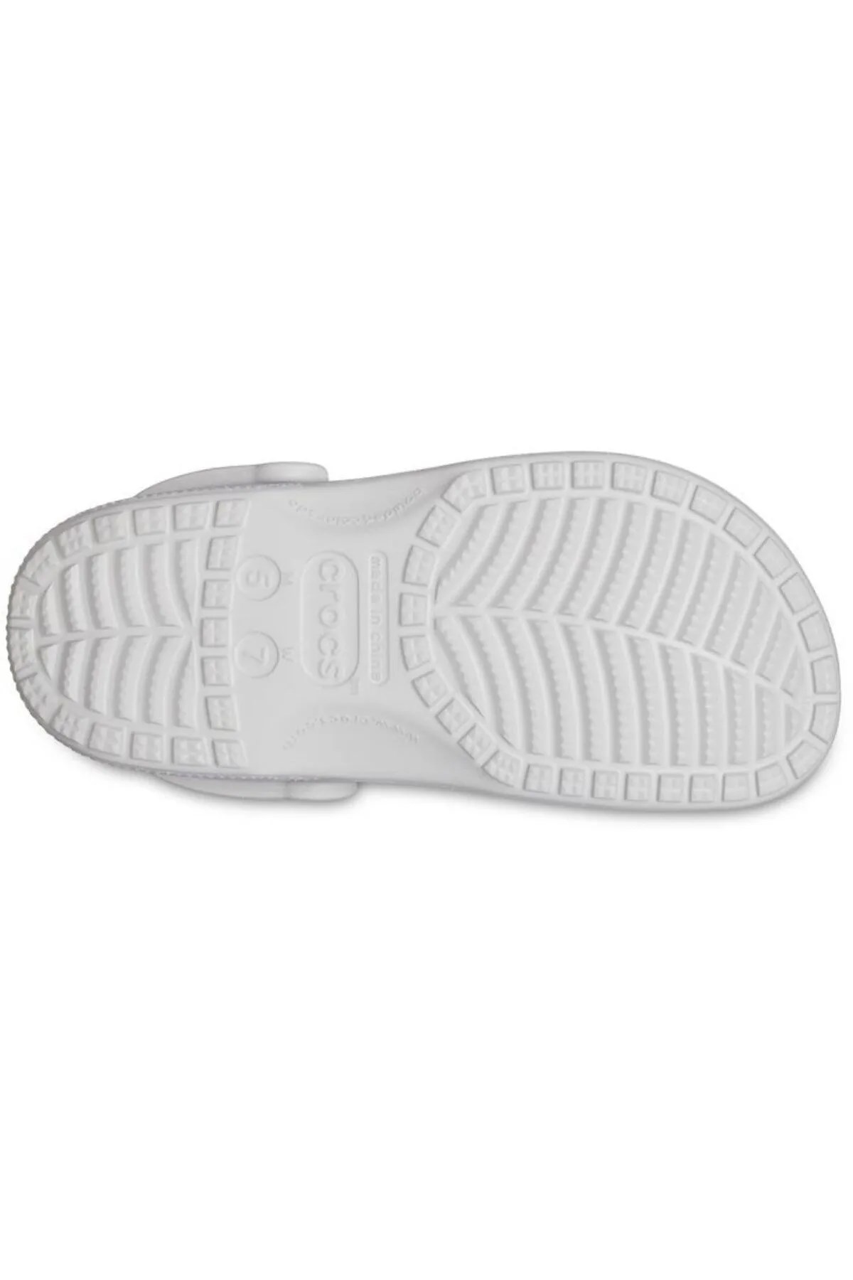 Crocs Crocs Gri Classic Glitter Clog Kadın Terlik 205942-0IC Sandalet & Terlik | Flo Gri - 7. görsel