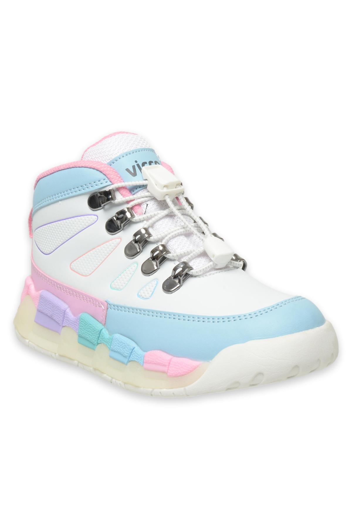 946.P24K417 Ellen Patik Işıklı Phylon Beyaz Kız Çocuk Bot - Görsel 3