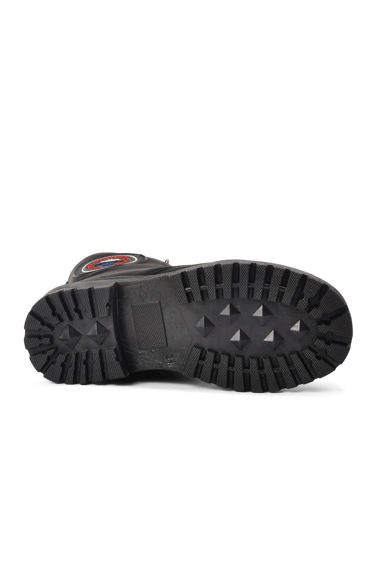 Twingo Fermuarlı Kışlık Içi Yünlü Kız Çocuk Bot -7255 - Görsel 6