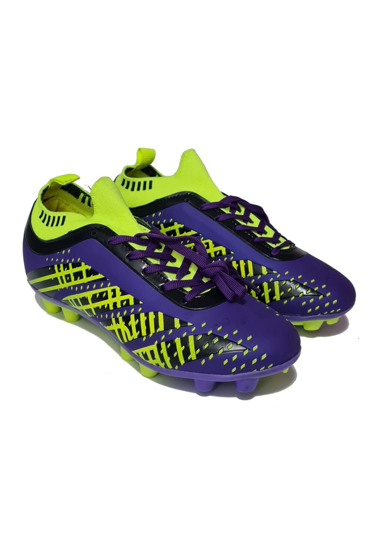Twingo Super Mercury Bilekli Çoraplı Krampon Futbol Ayakkabısı T-510-KR - Görsel 4