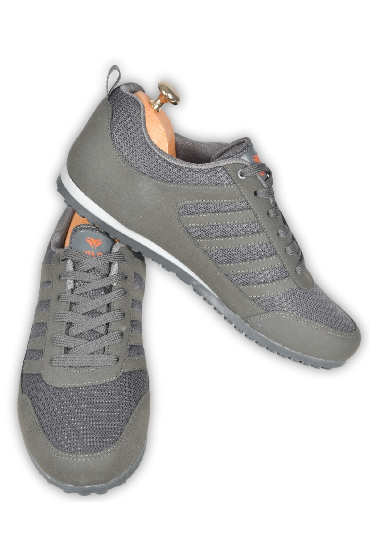 DeepSEA Erkek Füme Yanları Şeritli Fileli Spor Ayakkabı 2509944 - Görsel 6