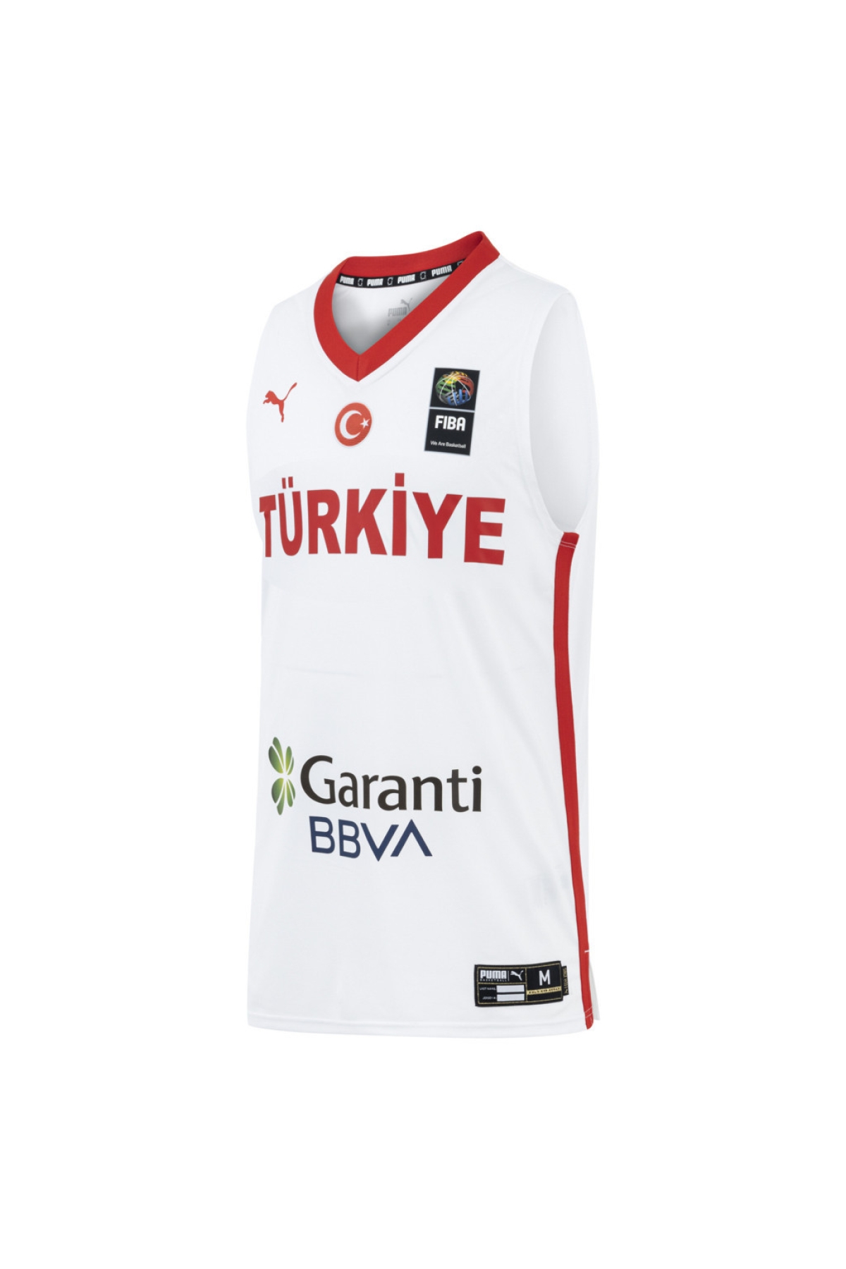 Turkey V Neck Erkek Beyaz Yuvarlak Yaka Forma