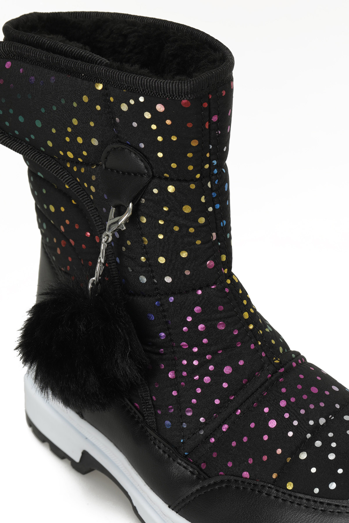 MOSTEN F 4PR Siyah Kız Çocuk Çizme - Görsel 8